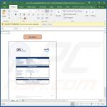 Le logiciel malveillant WikiLoader diffuse un document Excel 3