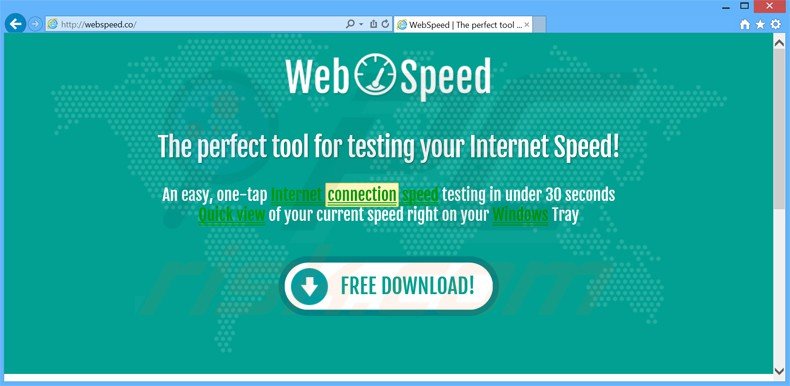 Logiciel de publicité webspeed 