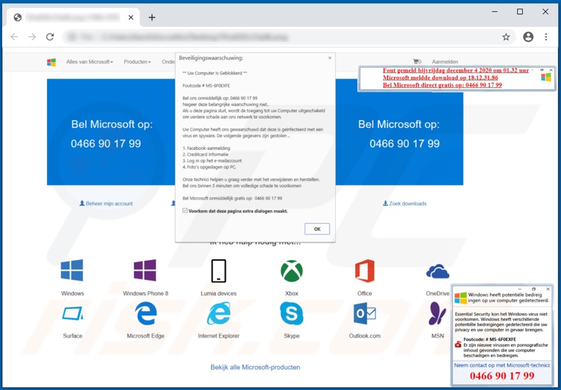 Error code # MS-6F0EXFE technical support escroquerie