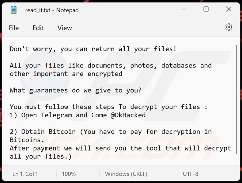 OkHacked ransomware note de rançon (read_it.txt)