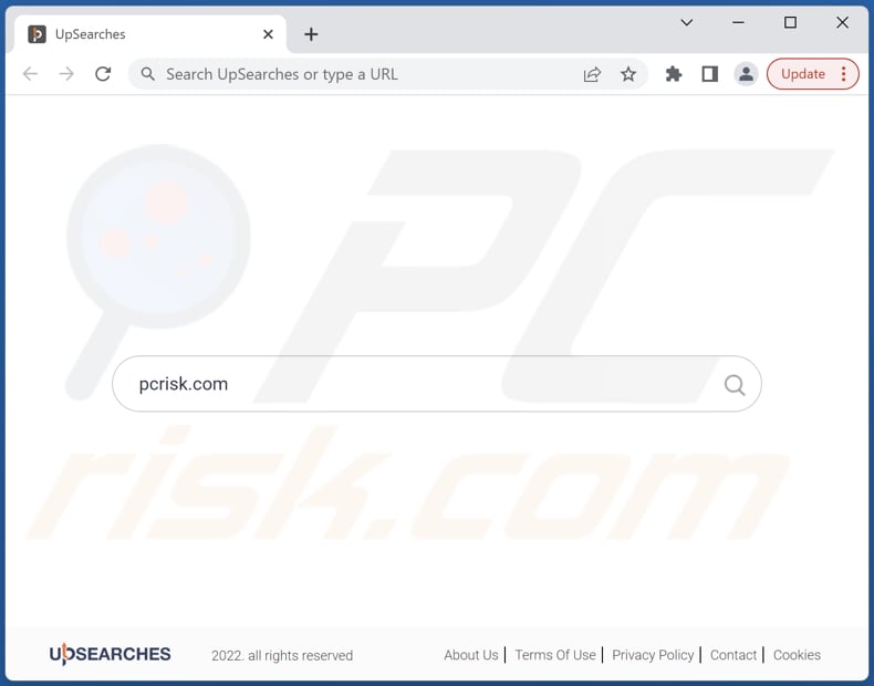 upsearches.com pirate de navigateur