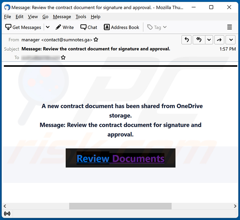 Contract Document email escroquerie (2023-02-02)