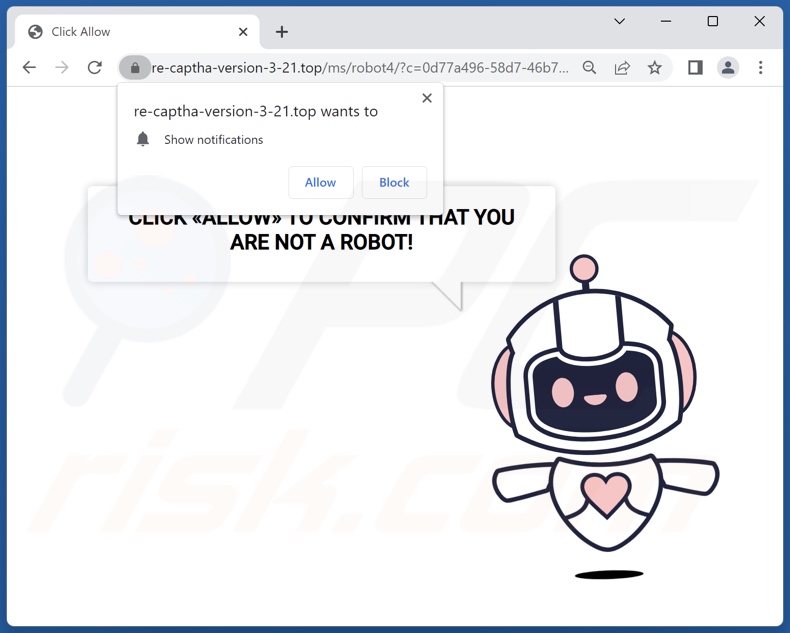 re-captha-version-3-21[.]top pop-up redirects