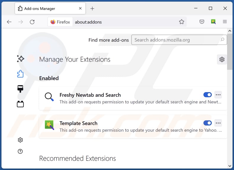 Suppression des extensions Mozilla Firefox liées à query-whiz.com