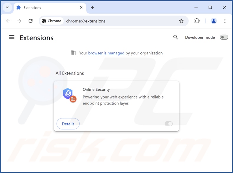 Suppression des extensions indésirables de Google Chrome 2