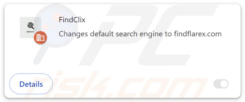 findflarex.com pirate de navigateur