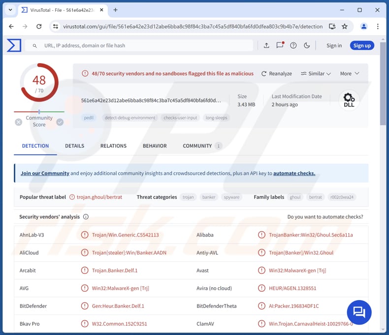 CarnavalHeist logiciels malveillants