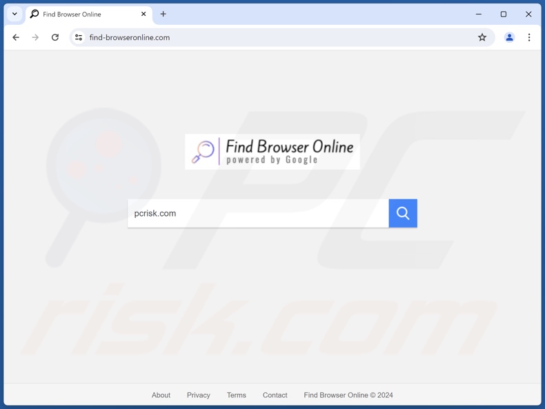 find-browseronline.com pirate de navigateur