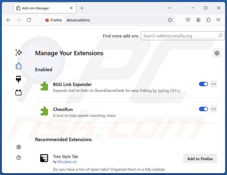 Suppression de la fausse extension Norton Safe Search Enhanced de Mozilla Firefox par étapes 2