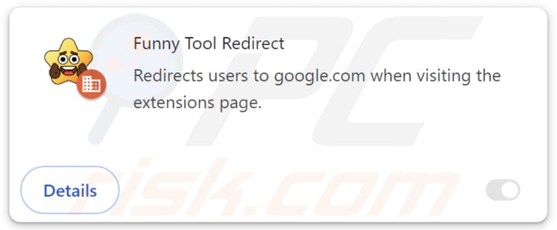 Funny Tool Redirect browser hijacker