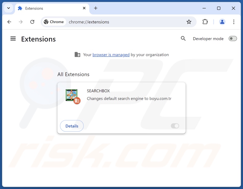 Suppression des extensions Google Chrome liées à findflarex.com