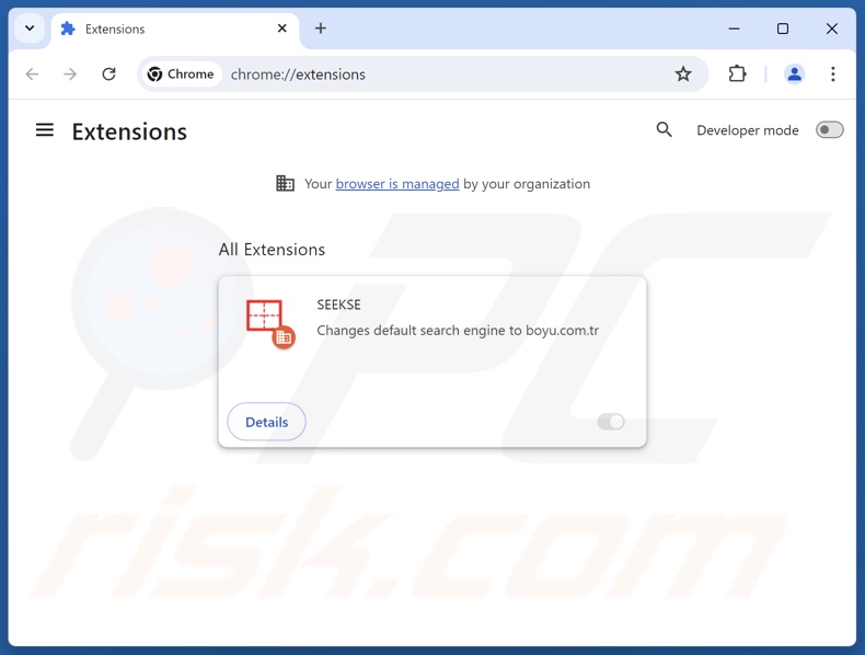 Suppression des extensions Google Chrome liées à findflarex.com