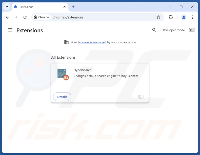 Suppression des extensions Google Chrome liées à findflarex.com