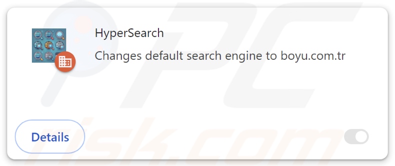 HyperSearch pirate de navigateur