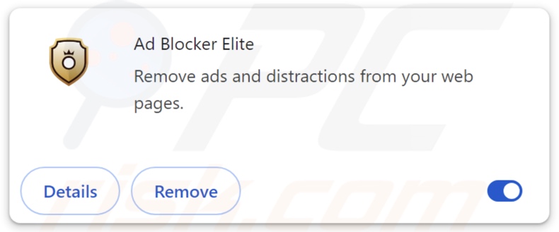 Ad Blocker Elite logiciel publicitaire