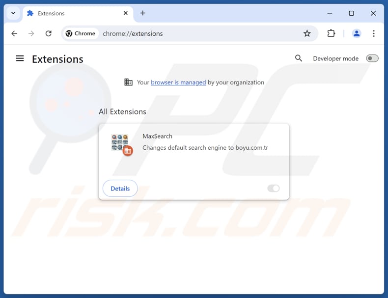 Suppression des extensions Google Chrome liées à findflarex.com