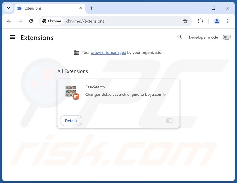 Suppression des extensions Google Chrome liées à findflarex.com