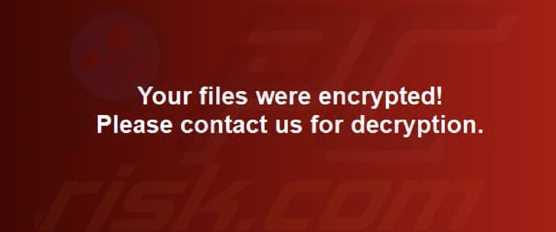 FIOI ransomware papier peint