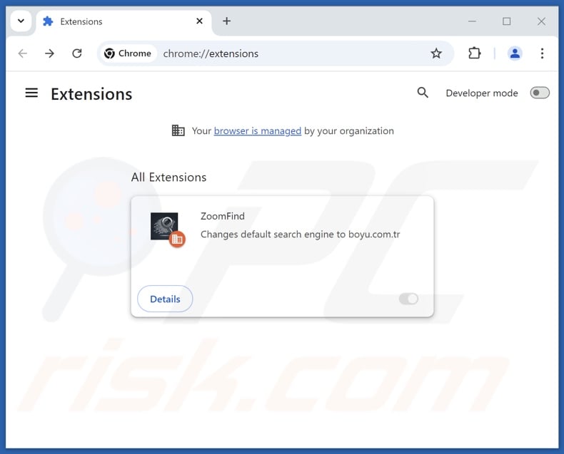 Suppression des extensions Google Chrome liées à finditfasts.com