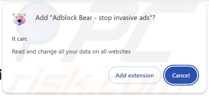 Adblock Bear - stop invasive ads logiciel publicitaire