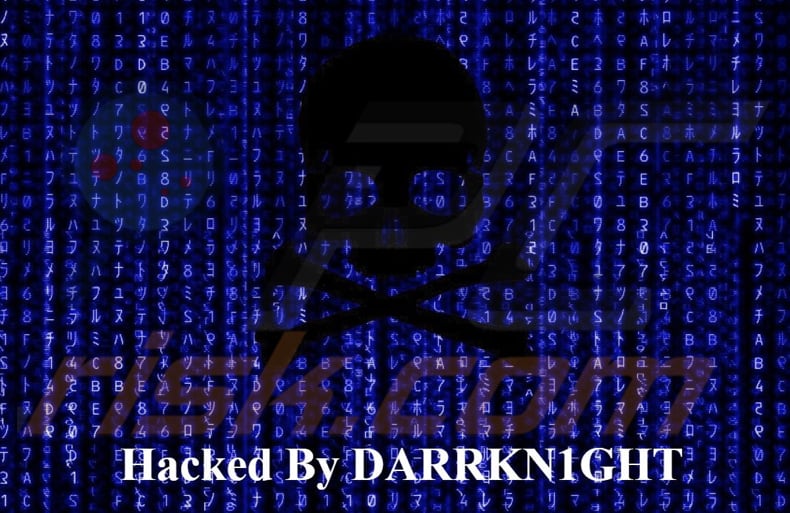 DarkN1ght ransomware papier peint