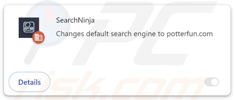 SearchNinja pirate de navigateur