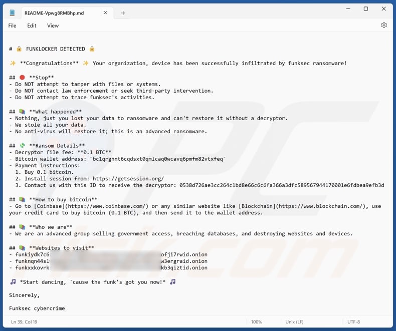 FunkLocker (FunkSec) ransomware note de rançon (README-[random_string].md)