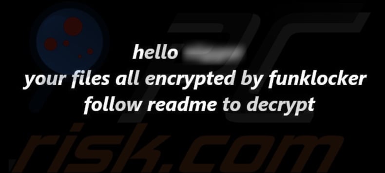 FunkLocker (FunkSec) ransomware papier peint