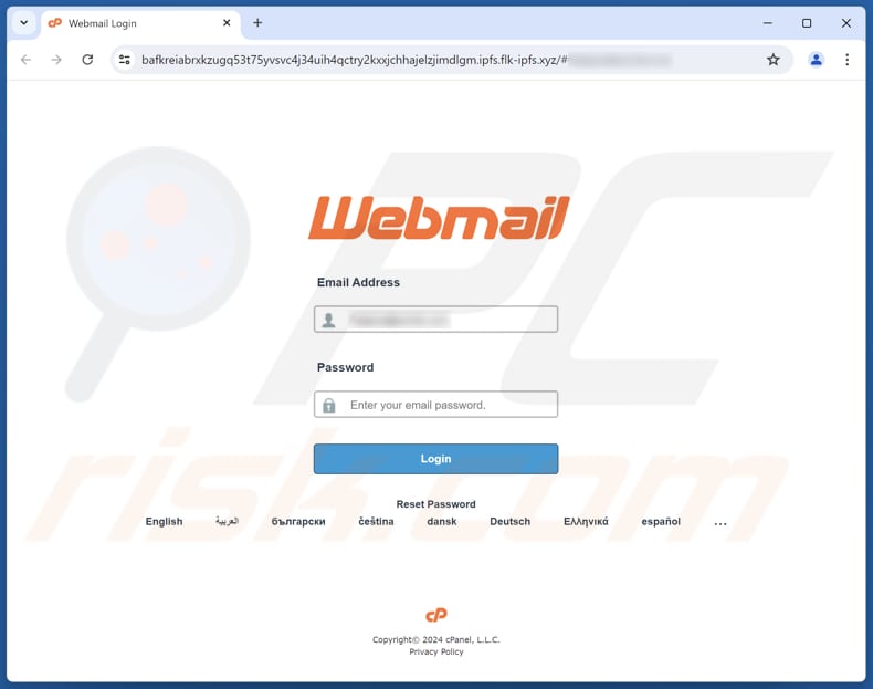 New Web Browser Just Signed In Escroquerie par courriel Site web de phishing