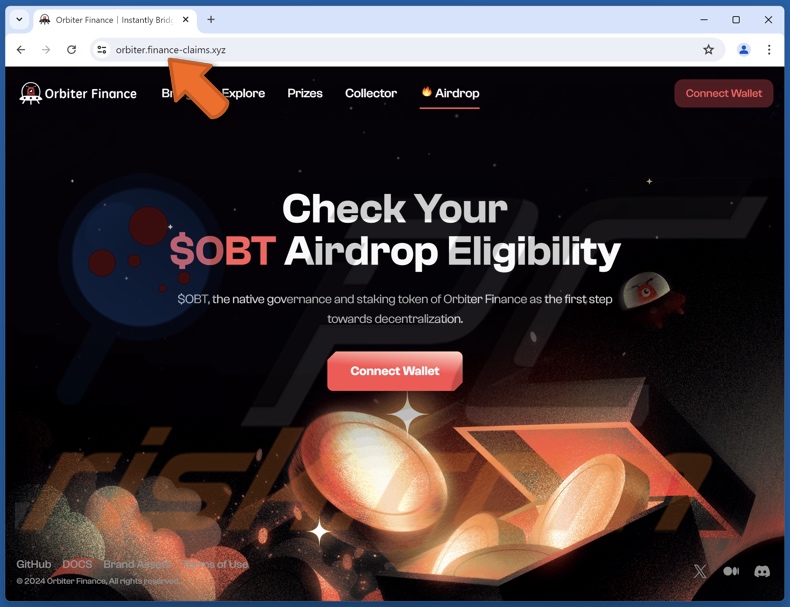 $OBT Airdrop escroquerie