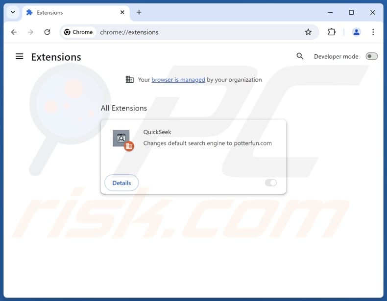 Suppression des extensions Google Chrome liées à guardflares.com