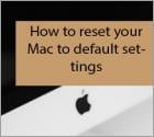 Comment réinitialiser votre Mac aux paramètres par défaut ?