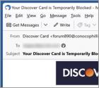 Courriel Escroc Discover Card Payment On Hold