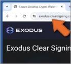 Exodus Clear Signing Activation Arnaque