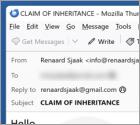 Courriel Arnaque Claim Inheritance Money