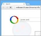 Redirection vers Websearch.searchmania.info