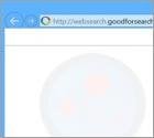 Redirection vers Websearch.goodforsearch.info