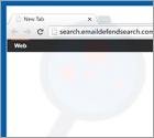 Redirection vers Search.emaildefendsearch.com