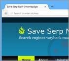 Logiciel de publicité Save Serp Now [Mis à jour]