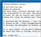 Logiciel de rançon Locky Imposter