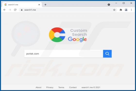 Redirection Search1.me