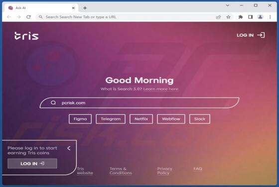 Pirate de Navigateur Search New Tab