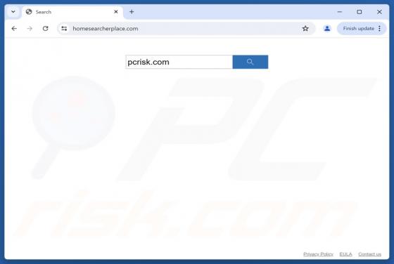 Homesearcherplace.com Redirection